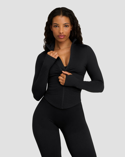 Elevate™ Sculpting Seamless Jacket Night Black Regular price