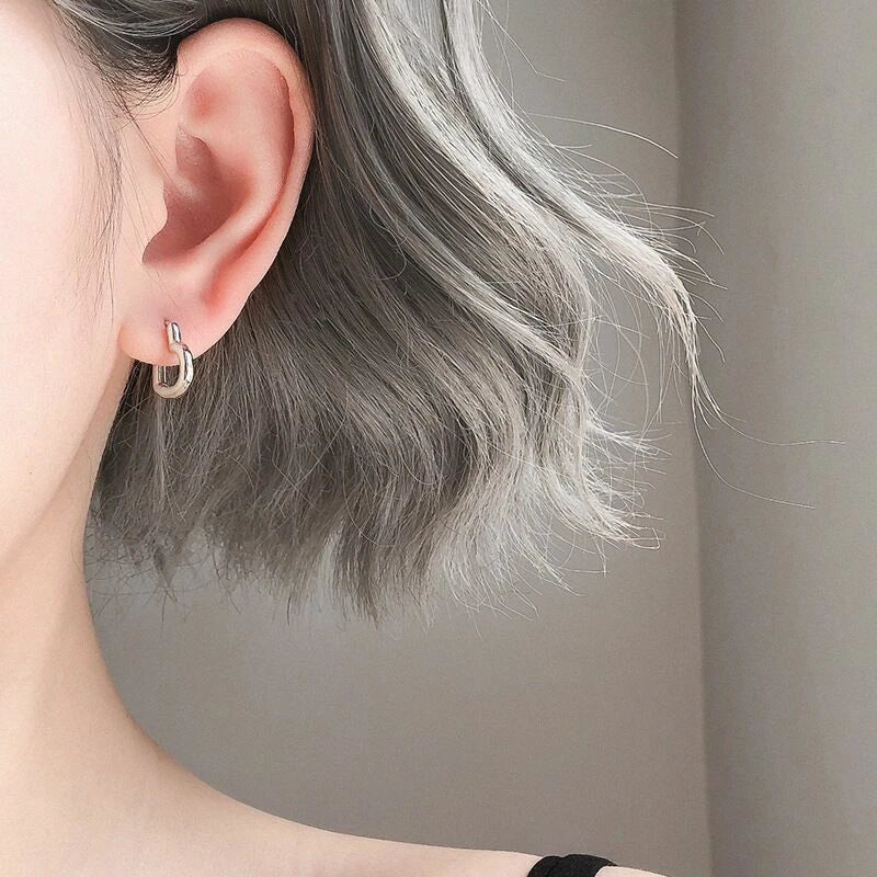 Love Heart Hoop Earrings Jewelery